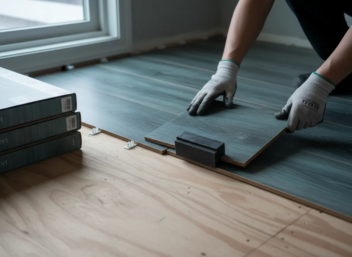 Luxury Vinyl Plank Installation company in Falls City, TX